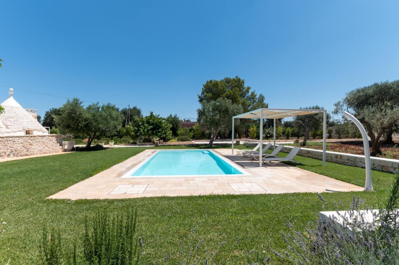 Trullo Zese Con Piscina Privata Villa San Michele Salentino Exterior photo
